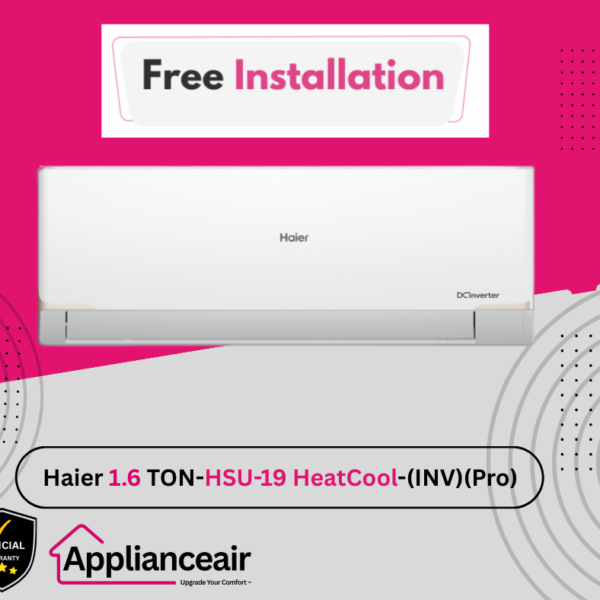 Haier 1.5 Ton HeatCool Inverter AC  ( HSU-18 HeatCool )