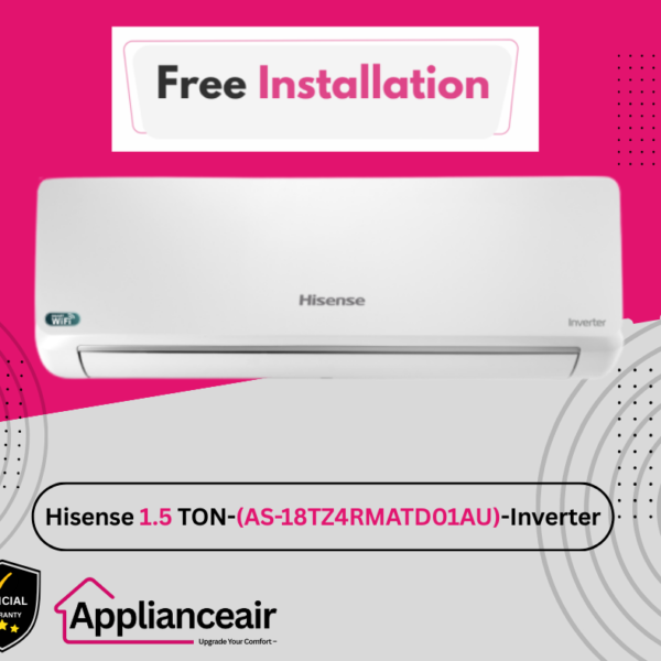 Hisense 1.5 Ton WiFi Full DC Inverter AC (AS-18TZ4RMATD01AU)