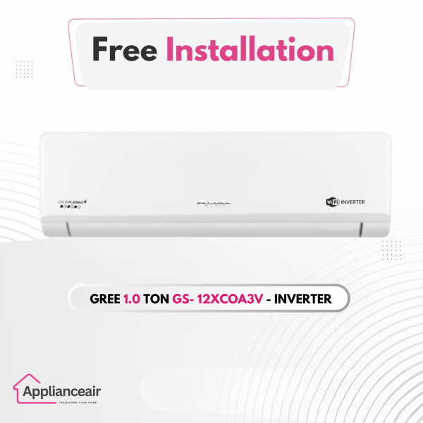Gree [ 1.0 TON-Inverter]  GS-12XCOA3V Split Type Air Conditioner