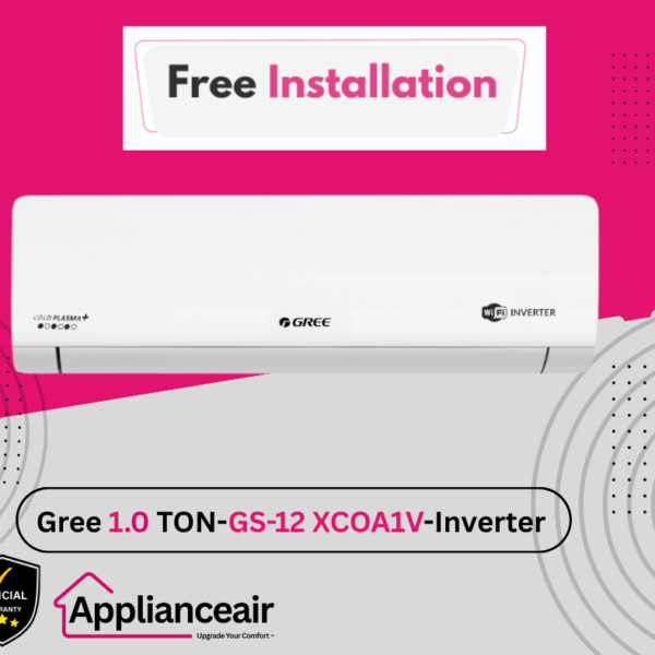 Gree 1TON-Inverter]  GS-12 XCOA1V Split Type Air Conditioner