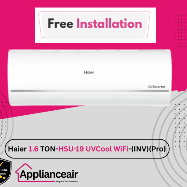 Haier 1.6 ton UVCool Inverter Pro AC (HSU-19UVCool)