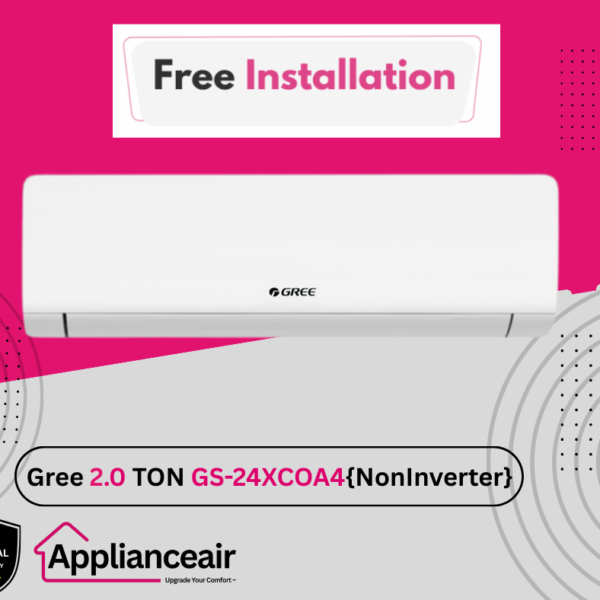 Gree-2 TON NON-Inverte] Split Type Air Conditioner GS-24 XCOA4-Cosmo Split