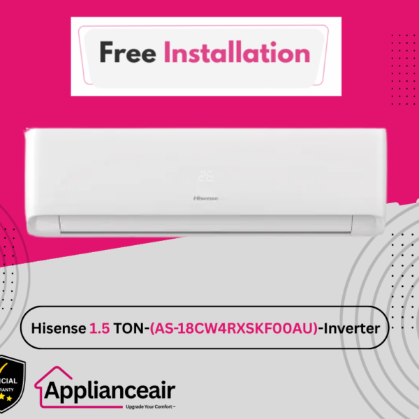 Hisense 1.5 Ton Smart Comfort AC (AS-18CW4RXSKF00AU)